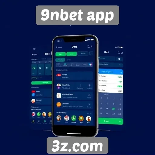 Análise da interface do site 9nbet app
